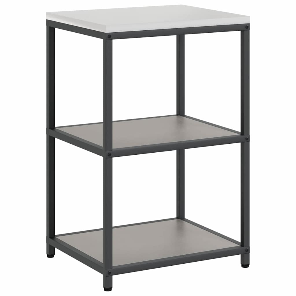 Étagère de rangement de cuisine avec étagère Rouillé
