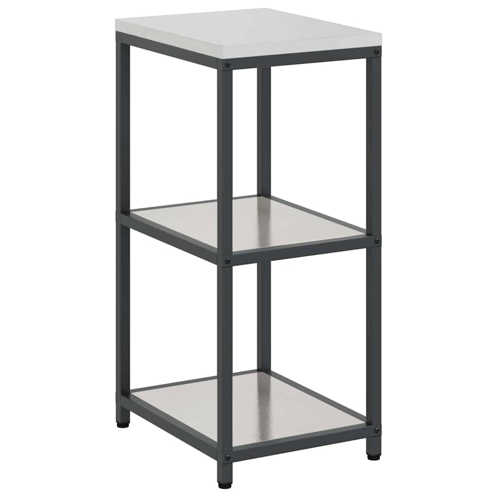 Étagère de rangement de cuisine Argenté Acier inoxydable