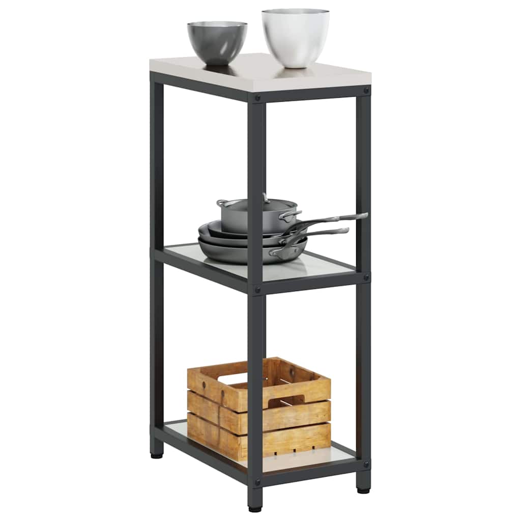 Étagère de rangement de cuisine Argenté Acier galvanisé