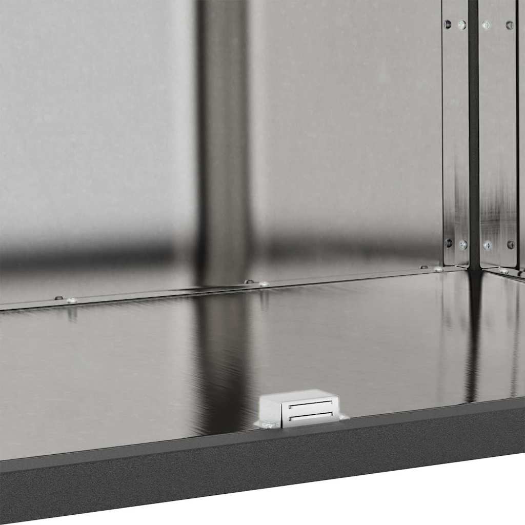Meuble de rangement de cuisine Argenté Acier inoxydable