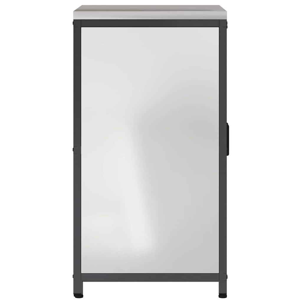 Meuble de rangement de cuisine Argenté Acier galvanisé