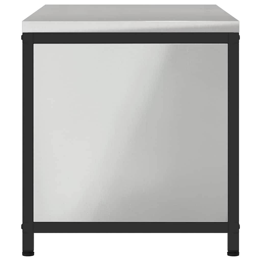 Meuble de rangement de cuisine Argenté Acier galvanisé