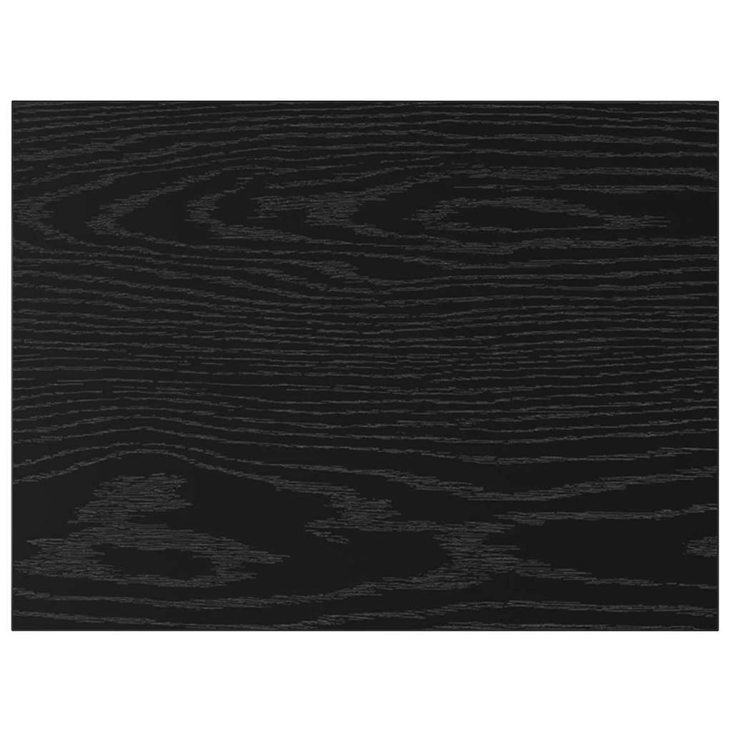 Étagère à livres 4 pcs Noir 40 x 30 x 1.5 cm Bois d'ingénierie