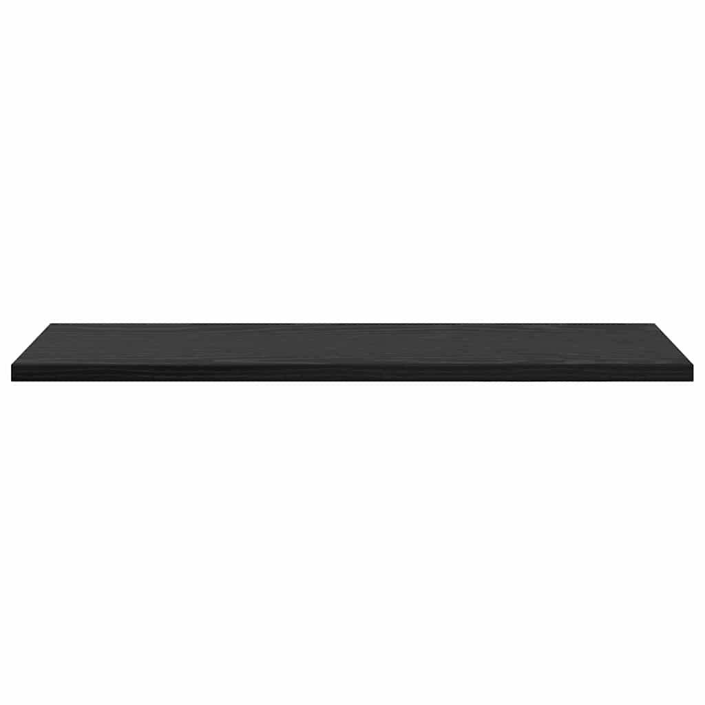 Étagère à livres 4 pcs Noir 60 x 20 x 1.5 cm Bois d'ingénierie