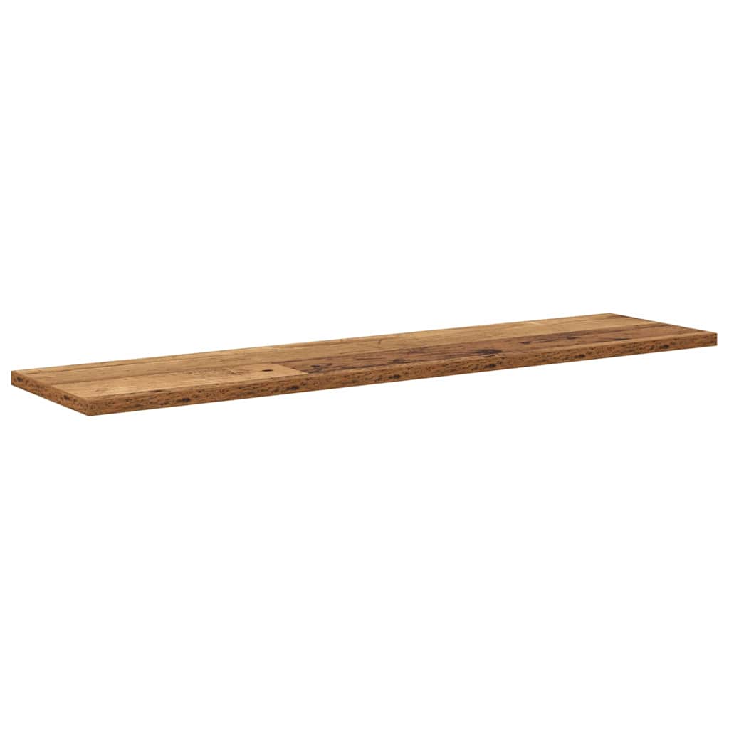 Étagère à livres 4 pcs Marron 80 x 20 x 1.5 cm