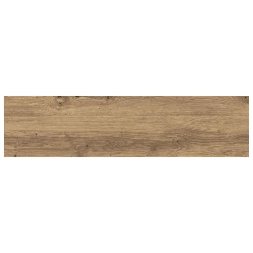 Étagère à livres 4 pcs Marron 80 x 20 x 1.5 cm