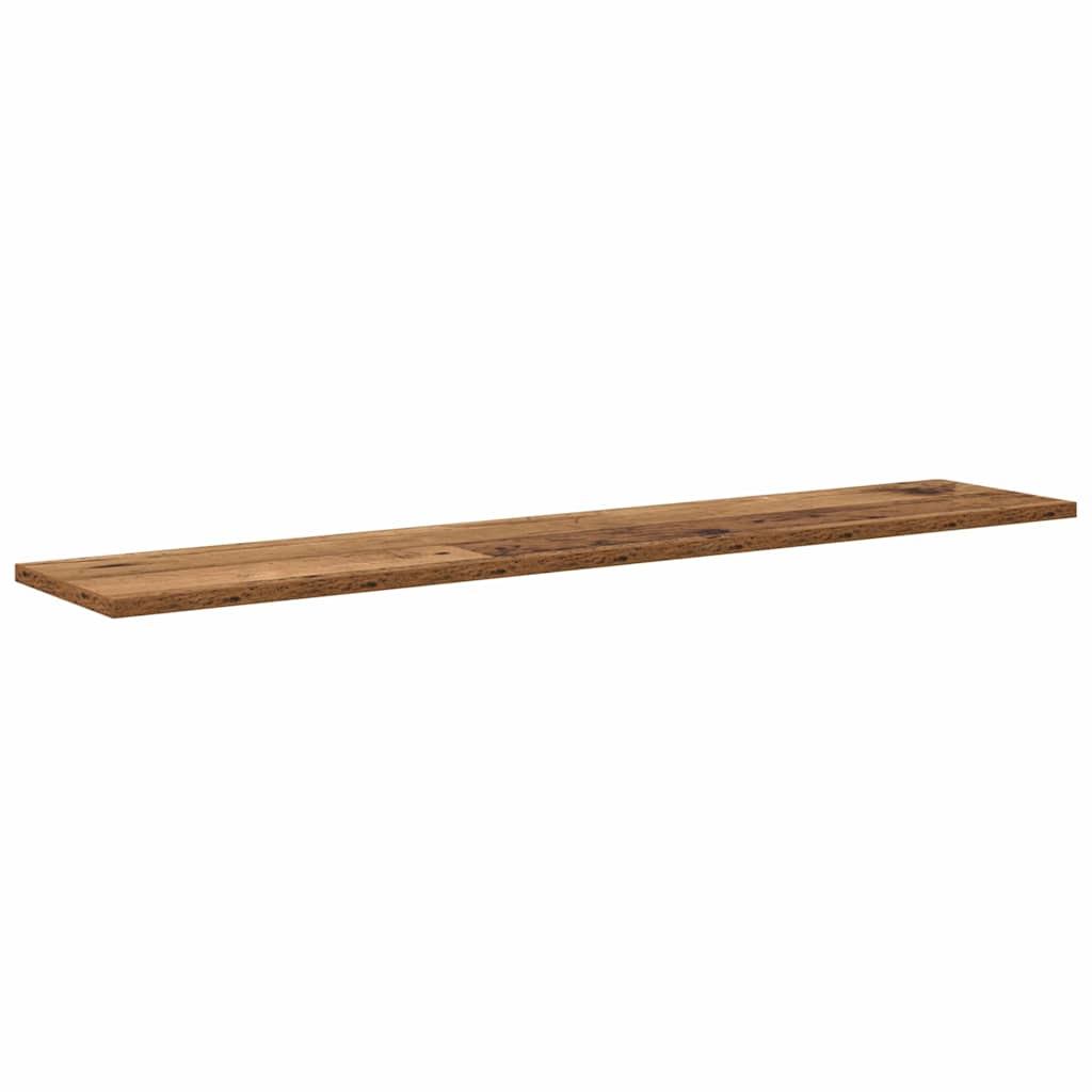Étagère à livres 4 pcs Marron 100 x 20 x 1.5 cm