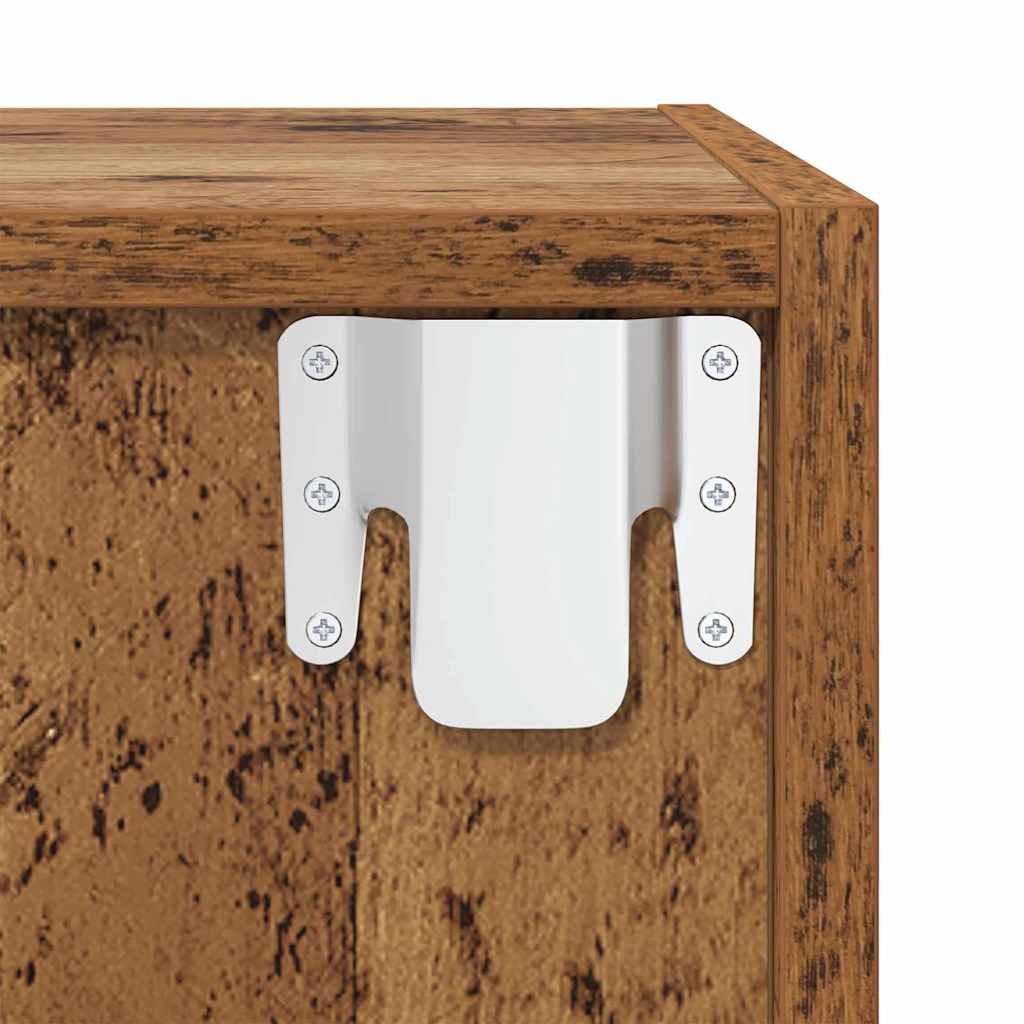 Meuble mural Bois ancien 37 x 37 x 37 cm Bois d'ingénierie