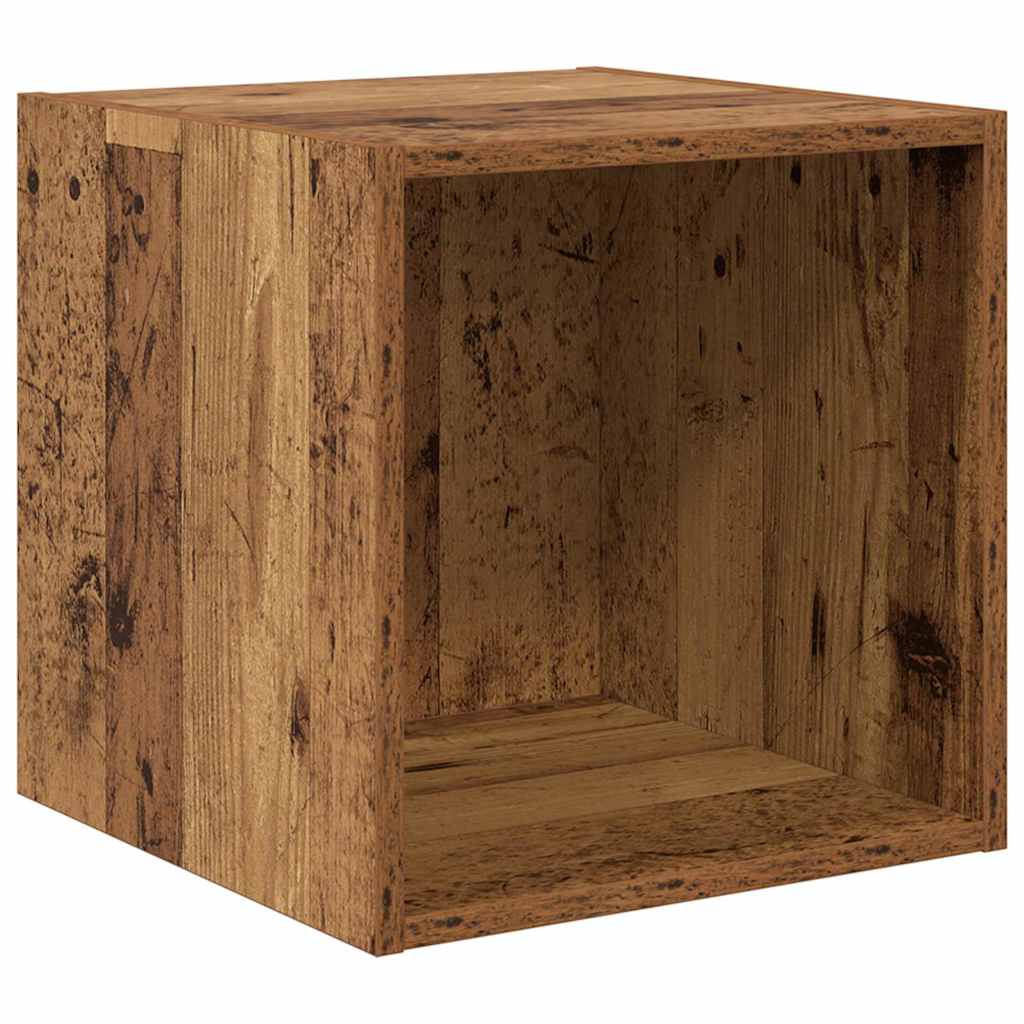 Meuble mural Bois ancien 37 x 37 x 37 cm Bois d'ingénierie