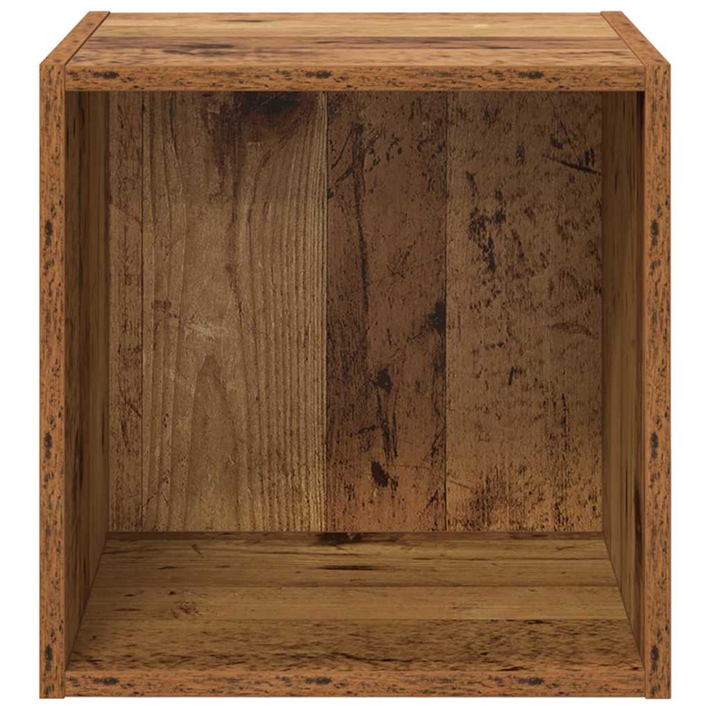 Meuble mural Bois ancien 37 x 37 x 37 cm Bois d'ingénierie