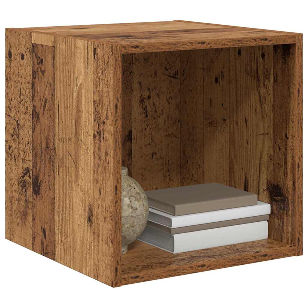 Meuble mural Bois ancien 37 x 37 x 37 cm Bois d'ingénierie