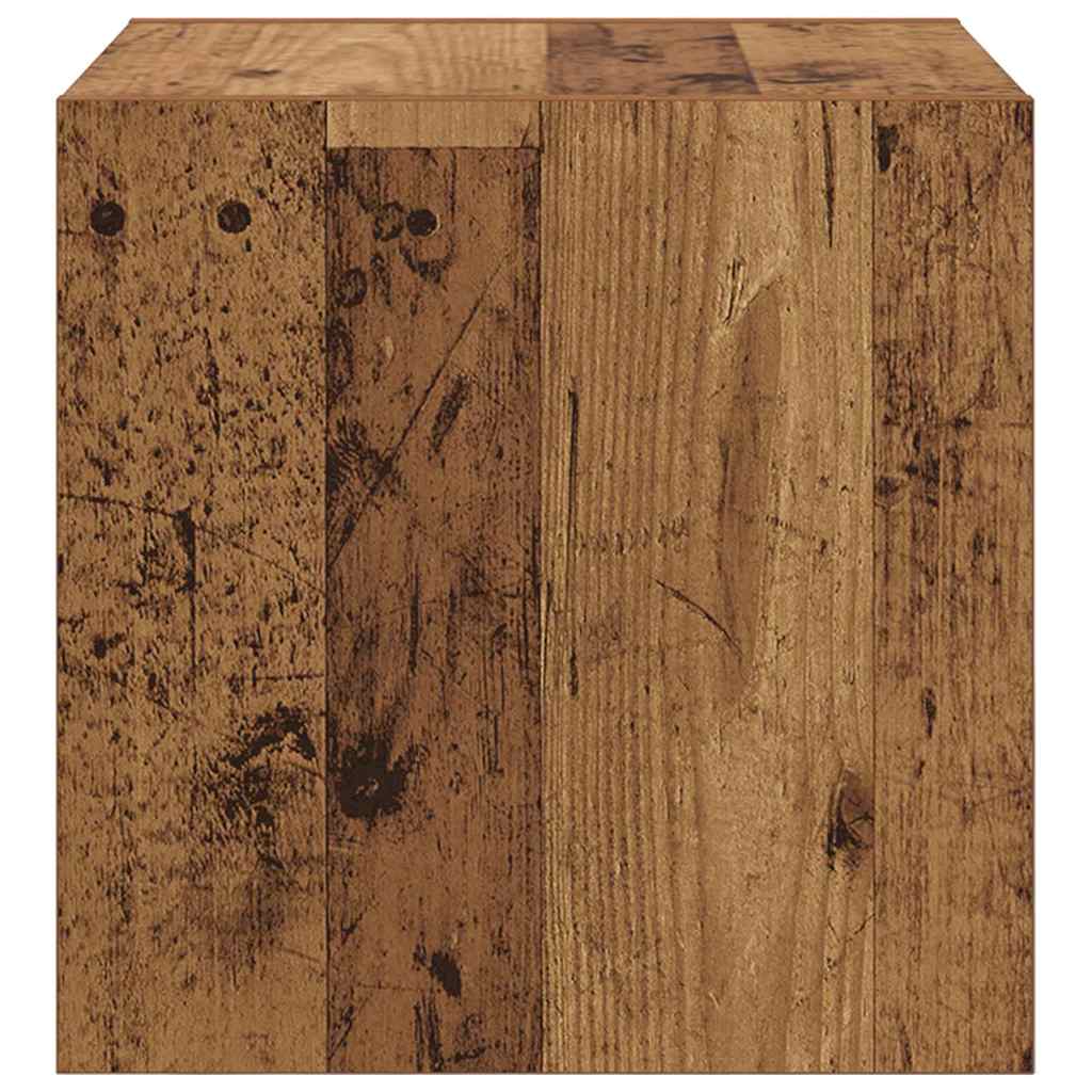 Meuble mural Bois ancien 37 x 37 x 37 cm Bois d'ingénierie