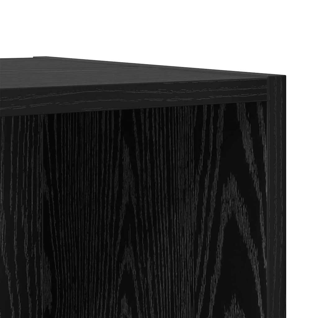 Meuble mural Chêne noir 37 x 37 x 37 cm Bois d'ingénierie