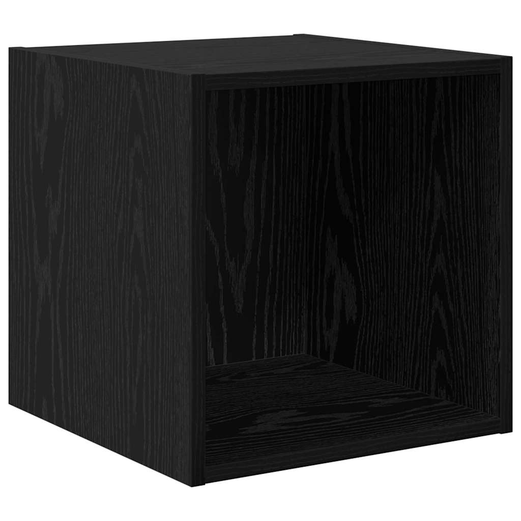 Meuble mural Chêne noir 37 x 37 x 37 cm Bois d'ingénierie