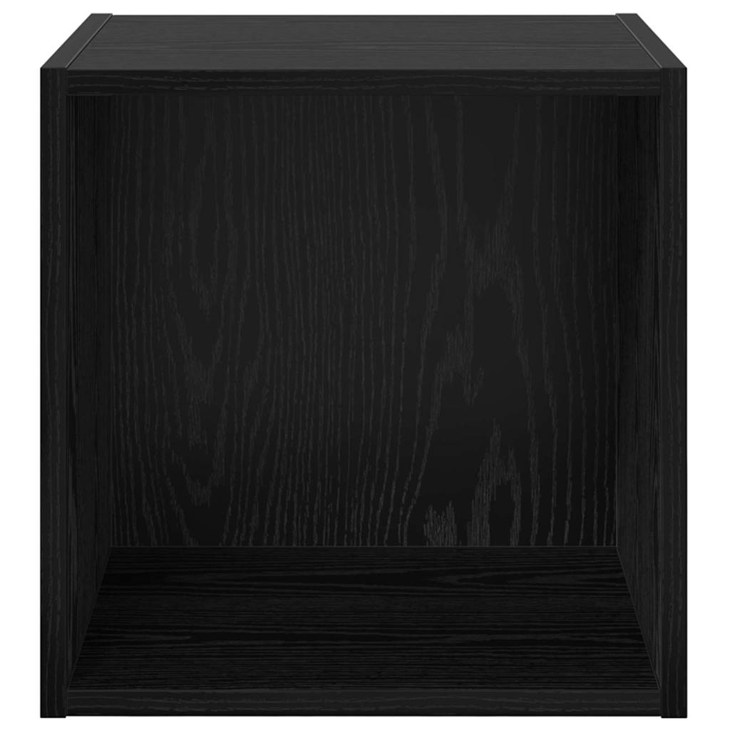 Meuble mural Chêne noir 37 x 37 x 37 cm Bois d'ingénierie