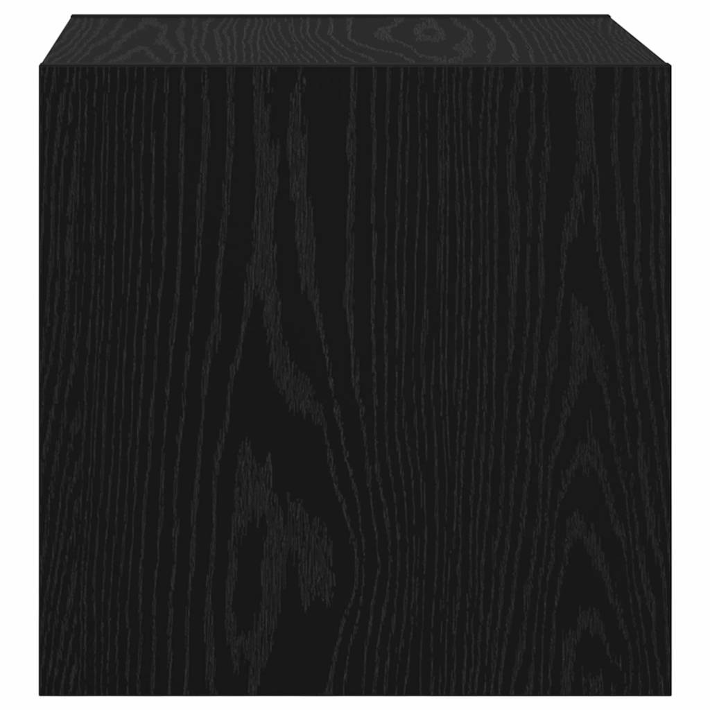 Meuble mural Chêne noir 37 x 37 x 37 cm Bois d'ingénierie