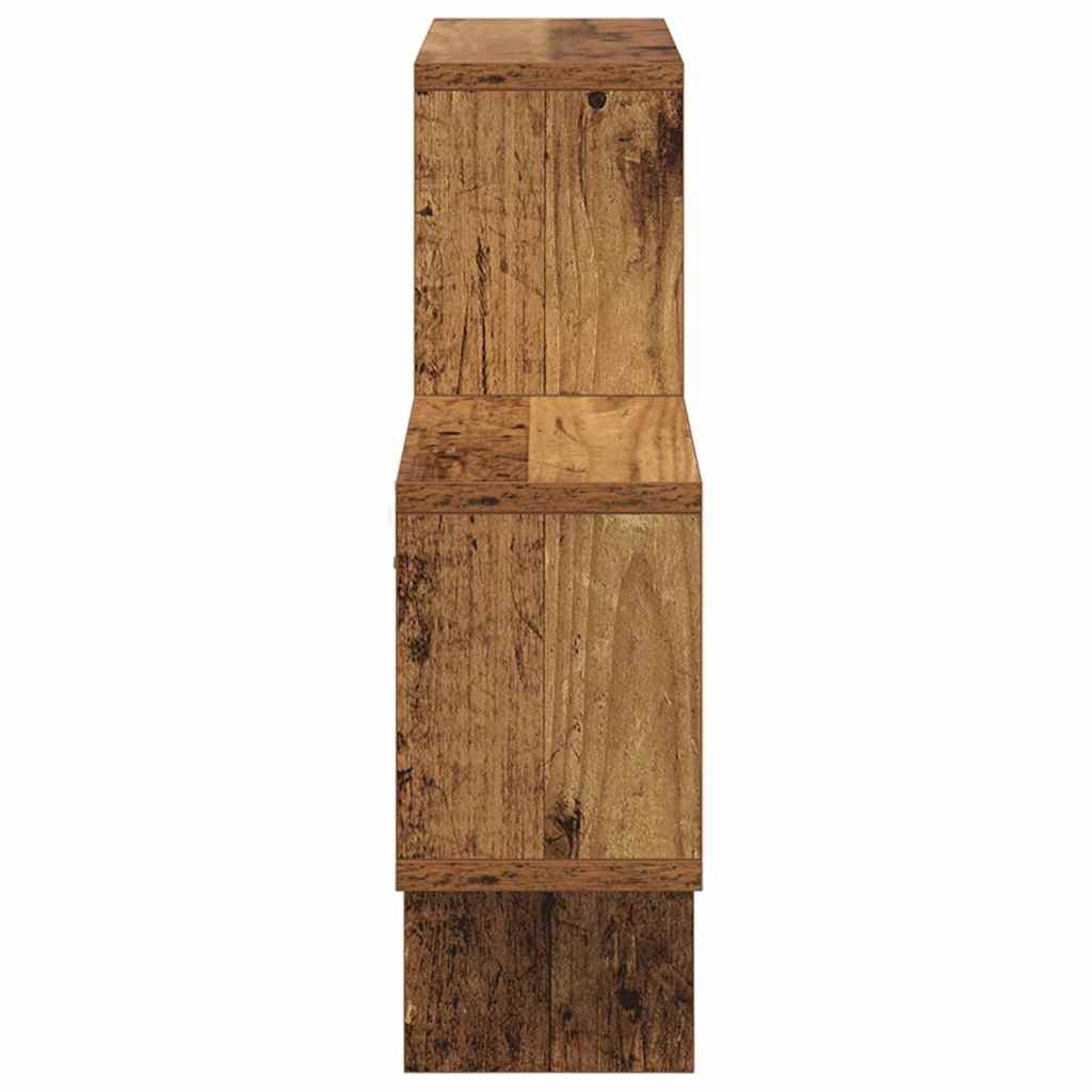 Étagère Murale Bois ancien 82 x 15 x 51 cm Bois d'ingénierie
