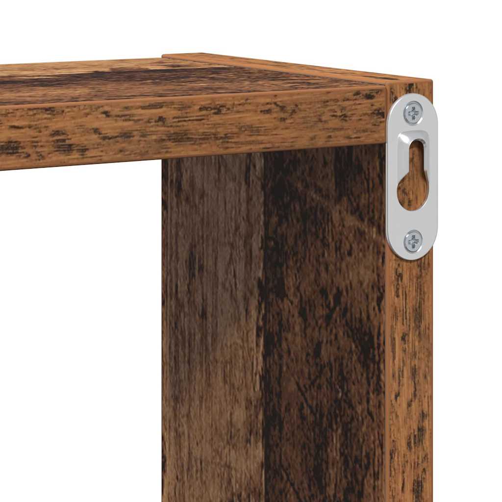 Cube mural Autre Bois ancien 96 x 12 x 64 cm Bois d'ingénierie