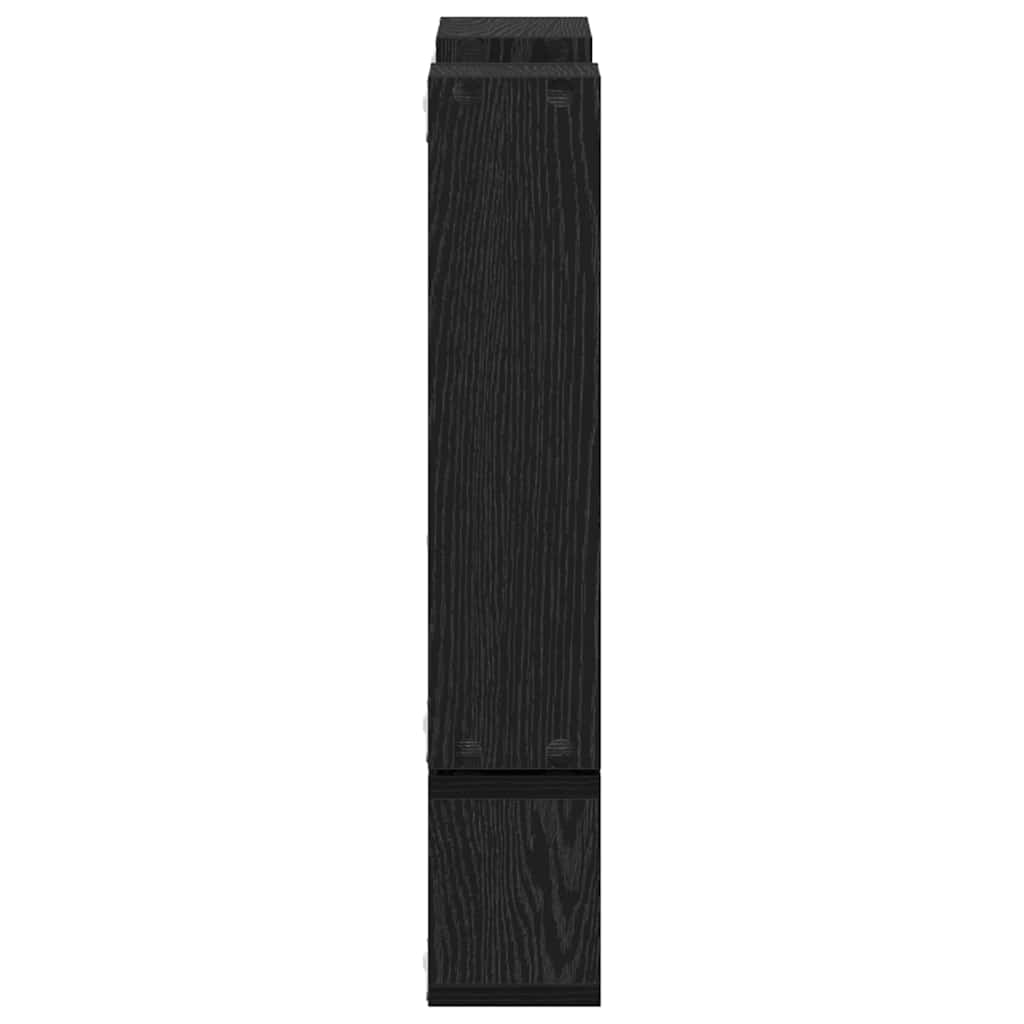 Cube mural Autre Chêne noir 96 x 12 x 64 cm Bois d'ingénierie