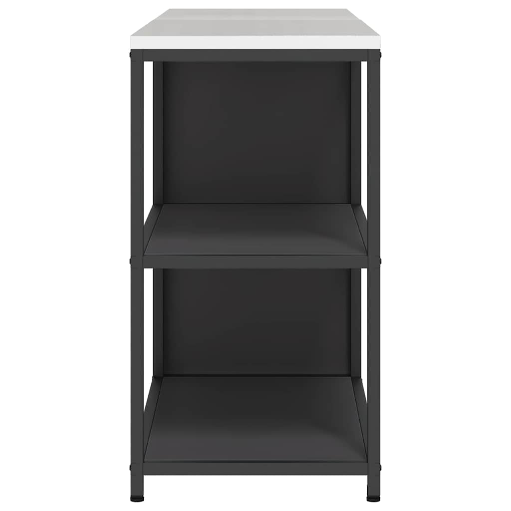 Ensemble de rangement cuisine 2 pcs Noir 180 x 50 x 92 cm