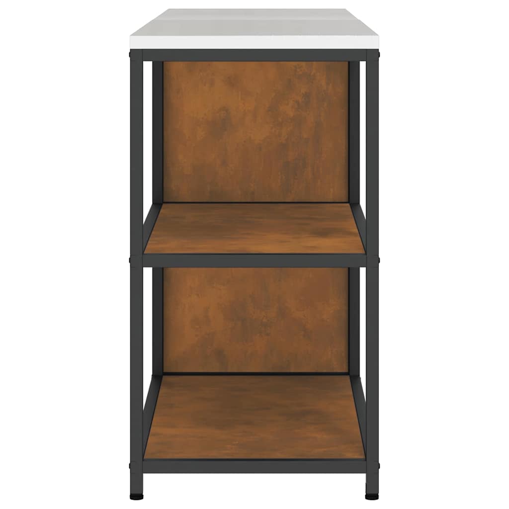 Ensemble de rangement cuisine 2 pcs Rouillé 180 x 50 x 92 cm