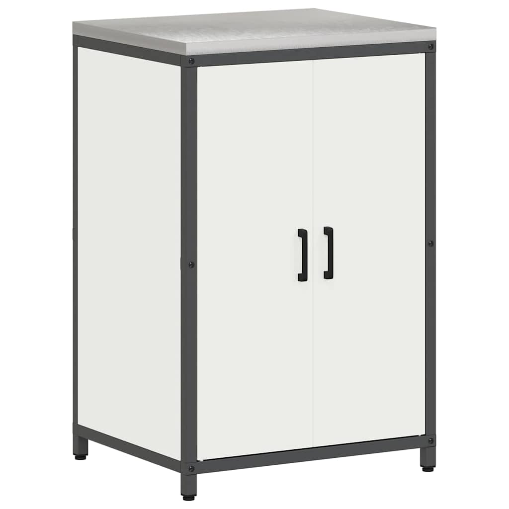 Ensemble de rangement cuisine 3 pcs Blanc 210 x 50 x 92 cm