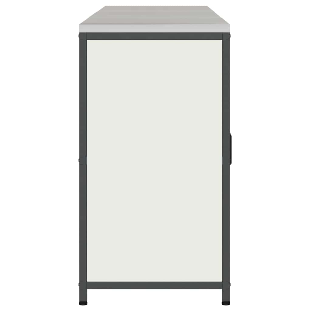 Ensemble de rangement cuisine 3 pcs Blanc 210 x 50 x 92 cm
