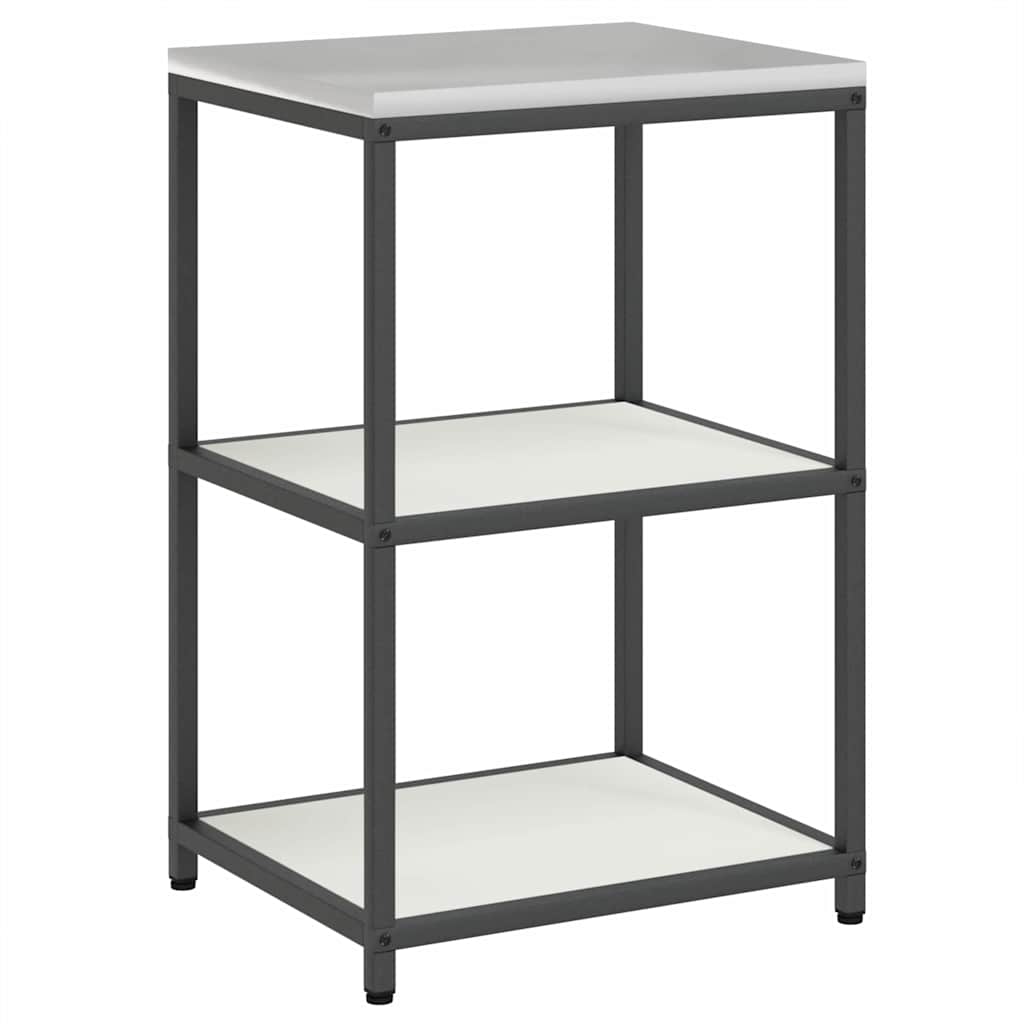 Ensemble de rangement cuisine 2 pcs Blanc 150 x 50 x 92 cm
