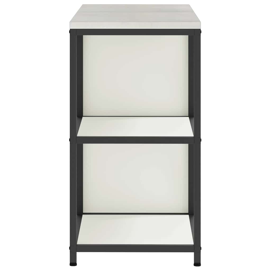 Ensemble de rangement cuisine 2 pcs Blanc 150 x 50 x 92 cm