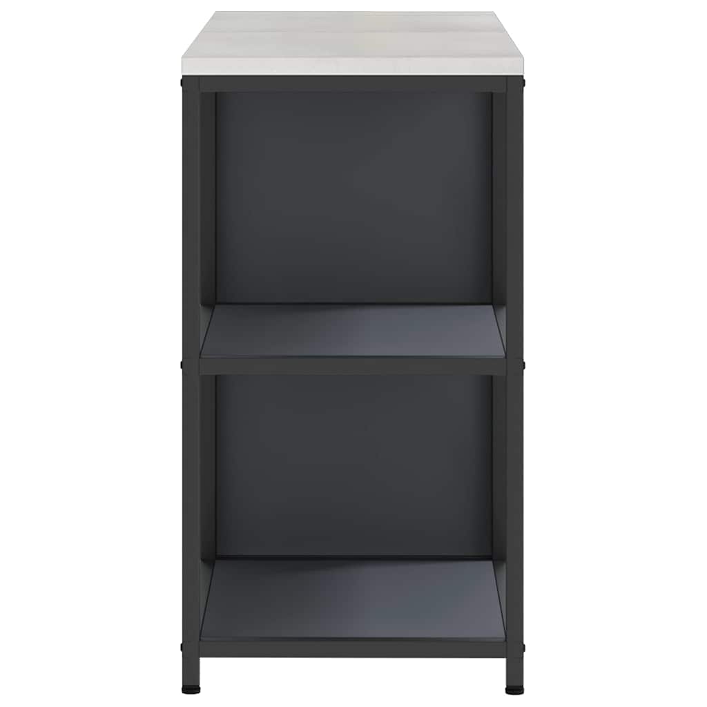 Ensemble de rangement cuisine 2 pcs Anthracite 150 x 50 x 92 cm