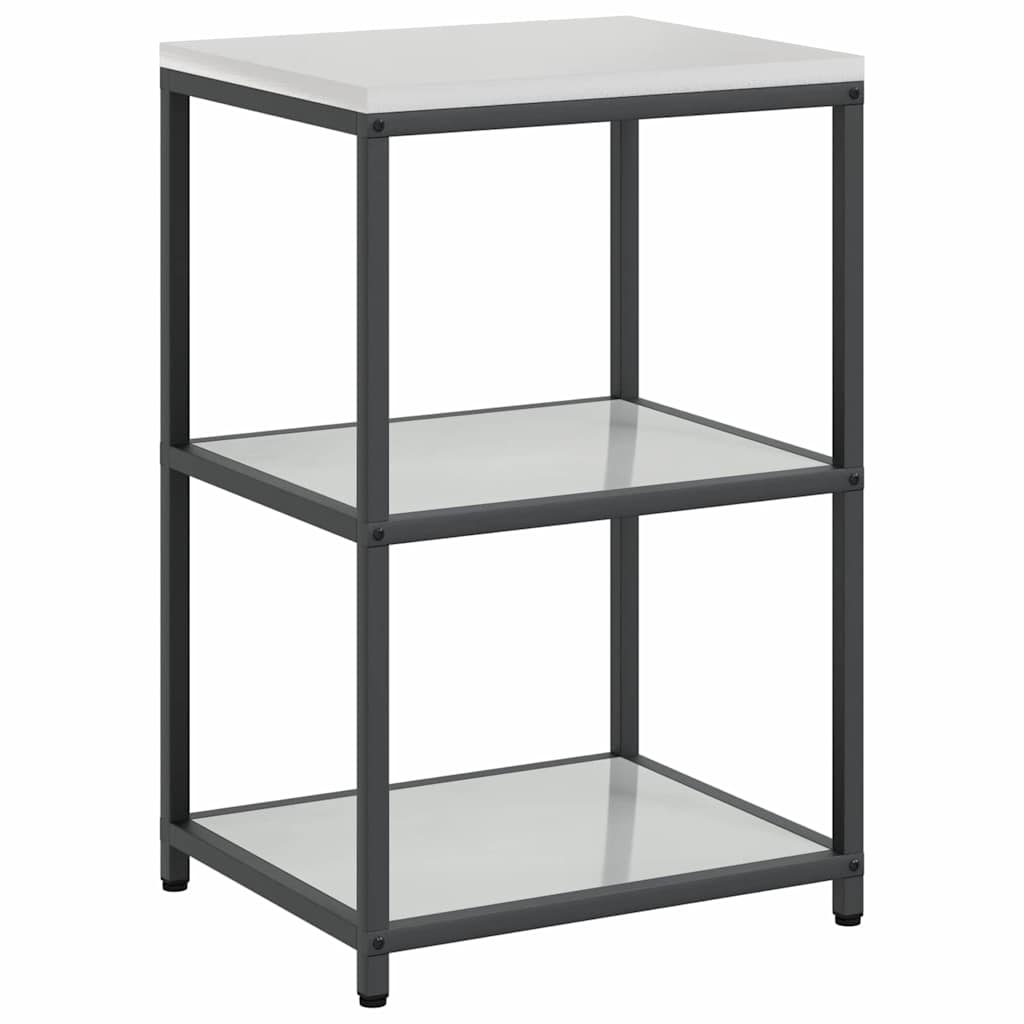 Ensemble de rangement cuisine 2 pcs Argent 120 x 50 x 92 cm