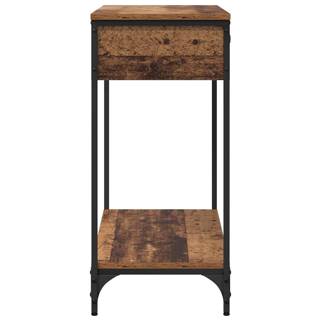 Table console Bois ancien 100 x 34.5 x 75 cm Bois d'ingénierie
