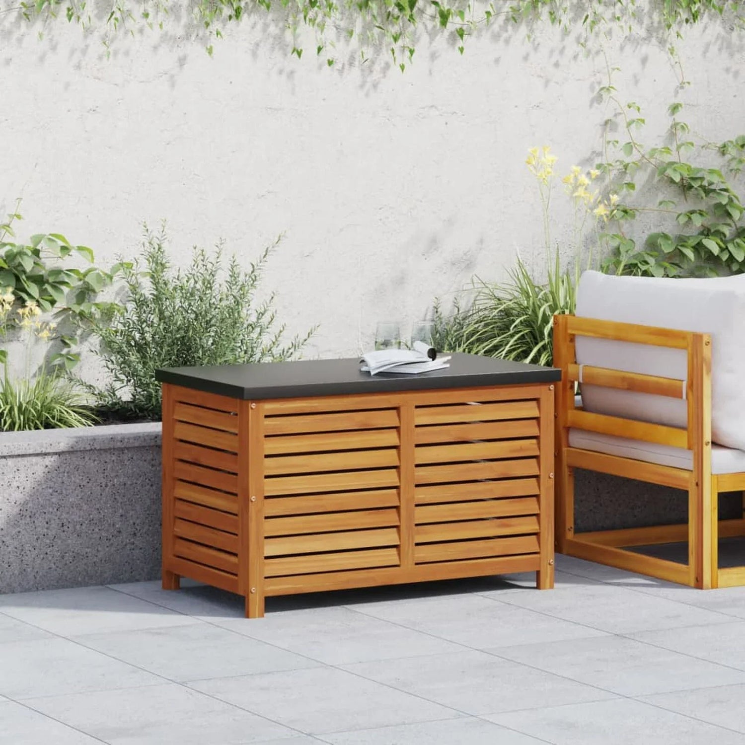 Coffre de rangement de jardin