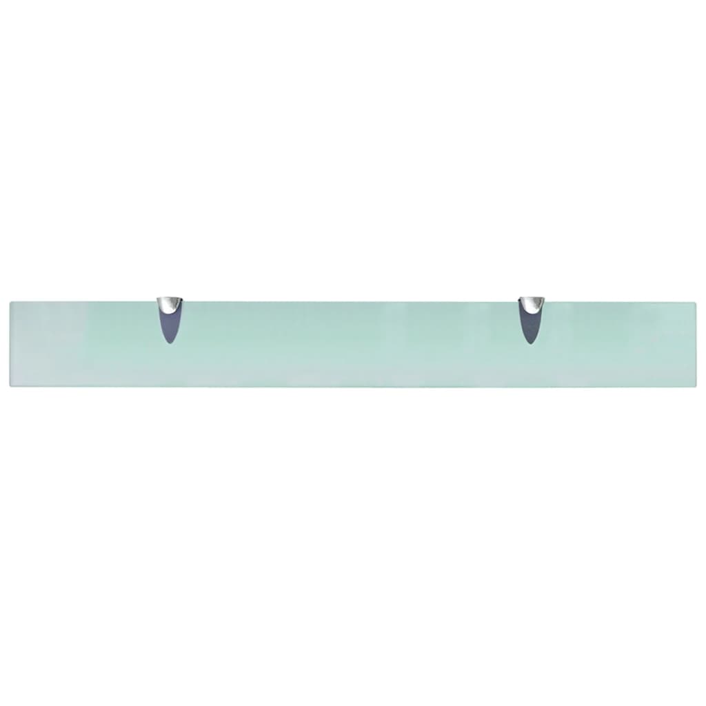 Étagère murale en verre 80x10 cm 8 mm