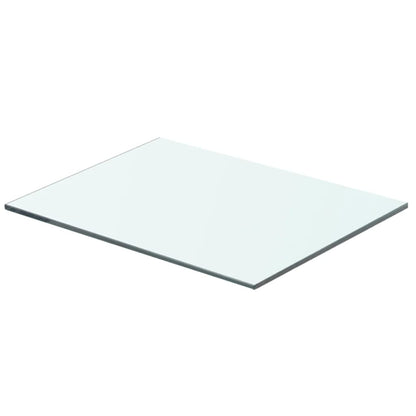 Panneau pour étagère Verre transparent 40 x 25 cm