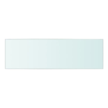 Panneau d’étagère Verre transparent 50 x 15 cm