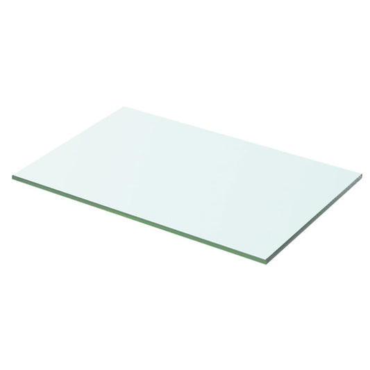 Panneau pour étagère Verre transparent 50 x 25 cm