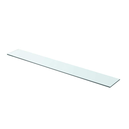 Panneau d’étagère Verre transparent 90 x 12 cm