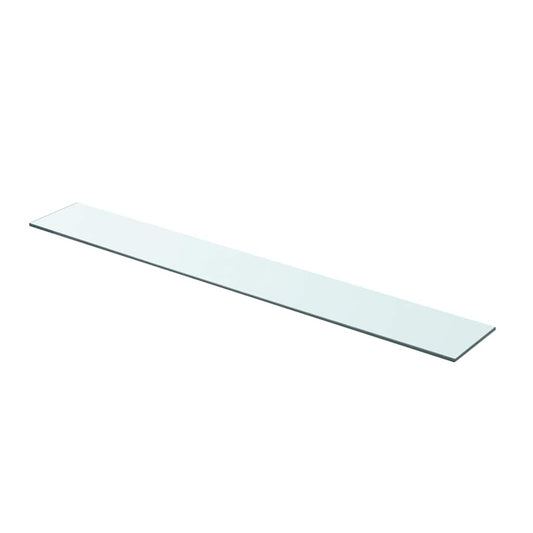 Panneau d’étagère Verre transparent 90 x 12 cm