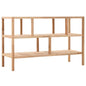 Étagère de salle de bain Bois de noyer massif 100x40x65 cm