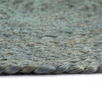 Napperons 4 pcs Vert olive Plain 38 cm Rond Jute