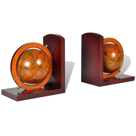 Serre-livre Globe 2 pcs