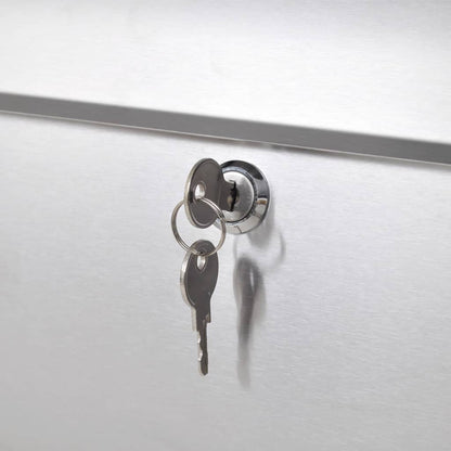 Boîte aux lettres en acier inoxydable