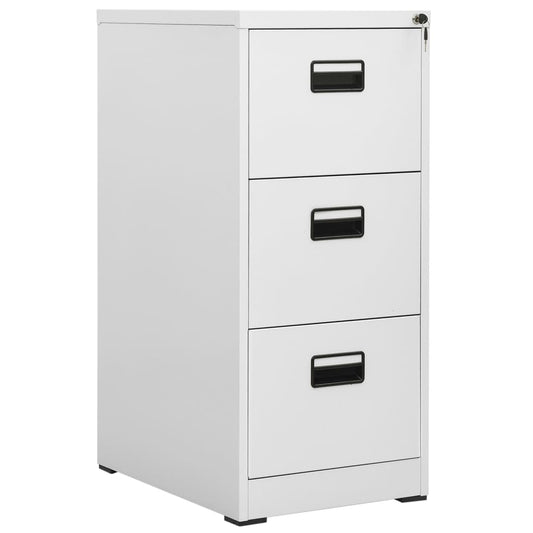 Classeur Gris clair 46x62x102,5 cm Acier