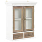 Armario de pared Blanco 49x22x59 cm Madera de ingeniería