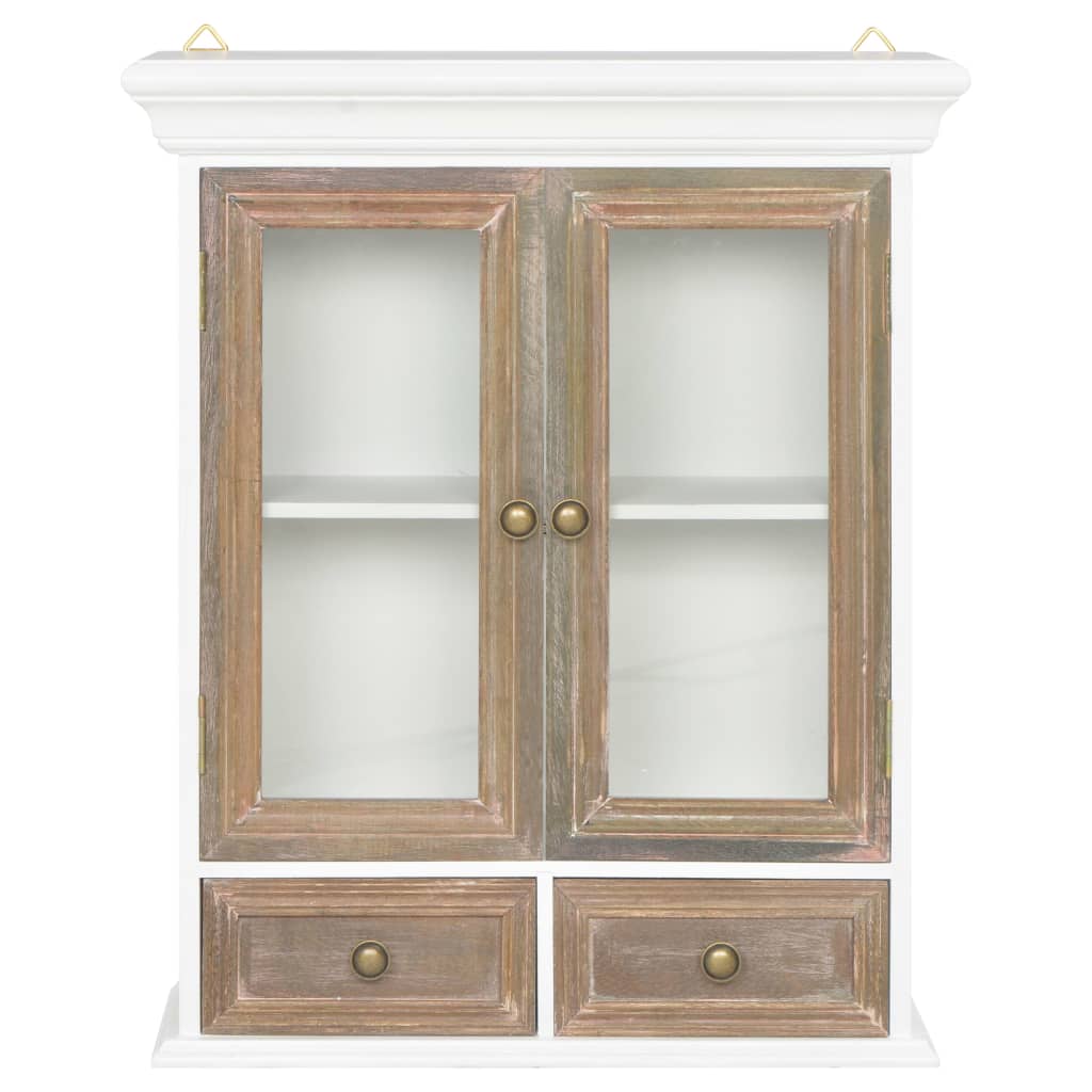 Armario de pared Blanco 49x22x59 cm Madera de ingeniería