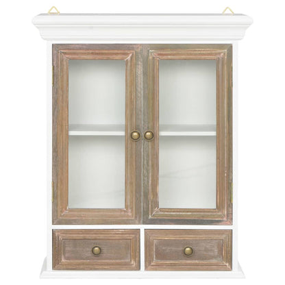 Armario de pared Blanco 49x22x59 cm Madera de ingeniería