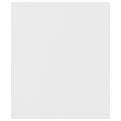 Bibliothèque/Meuble TV Blanc 143x30x36 cm
