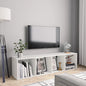 Bibliothèque/Meuble TV Blanc 143x30x36 cm