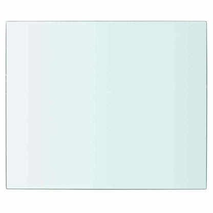 Panneaux d'étagère 2 pcs Verre Transparent 30 x 20 cm
